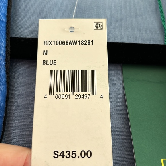 NWT RIXO London RARE Blue Iris silver gold sequin Embellished Velvet Wrap Dress - Picture 11 of 13